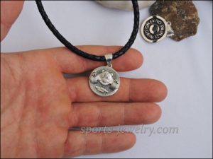 Bear pendant... Powerlifting jewelry  